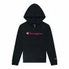 Girls 7-16 Champion® Classic Script Fleece Hoodie Blue Mist