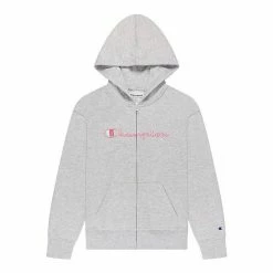 Girls 7-16 Champion® Classic Script Fleece Hoodie Blue Mist -Champion shop unnamed file 1942