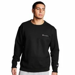 Men's Champion® Powerblend Graphic Sweatshirt Granite He