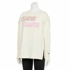 Women's Champion® Game Day Oversized Sweatshirt Black -Champion shop unnamed file 1965