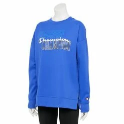 Women's Champion® Game Day Oversized Sweatshirt Black -Champion shop unnamed file 1966