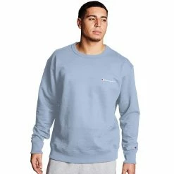 Men's Champion® Powerblend Graphic Sweatshirt Granite He -Champion shop unnamed file 199