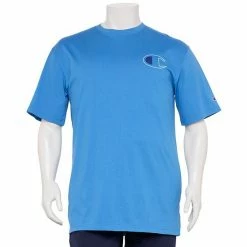 Big & Tall Champion® Enlarged C Tee Black -Champion shop unnamed file 2002