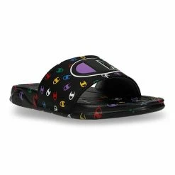 Champion® Mega Toss Women's Slide Sandals Dazz Blue Multi