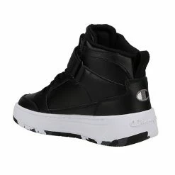 Champion® Drome Kids' High-Top Shoes Black White Storm -Champion shop unnamed file 2084