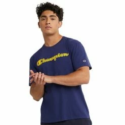 Men's Champion® Vintage Wash Graphic Tee Solar Wash Blue Jay -Champion shop unnamed file 2097