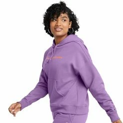 Women's Champion® Powerblend Relaxed Fleece Hoodie Creative Mauve 4 Women's Champion® Powerblend Relaxed Fleece Hoodie Creative Mauve -Champion shop unnamed file 213