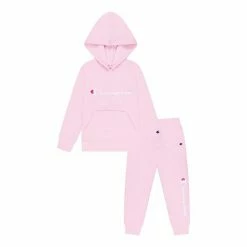 Girls 4-6X Champion Script Graphic Hoodie & Jogger Set Light Pink 5 Girls 4-6X Champion Script Graphic Hoodie & Jogger Set Light Pink -Champion shop unnamed file 2136