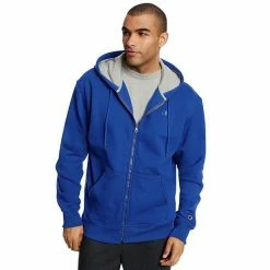 Men's Champion® Fleece Powerblend Zip-Up Hoodie Surf The Web -Champion shop unnamed file 2139