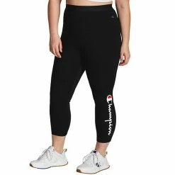 Plus Size Champion® Authentic Graphic Ankle Leggings