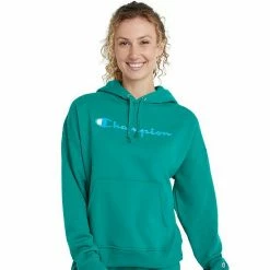 Women's Champion® Powerblend Relaxed Fleece Hoodie Creative Mauve 9 Women's Champion® Powerblend Relaxed Fleece Hoodie Creative Mauve -Champion shop unnamed file 218