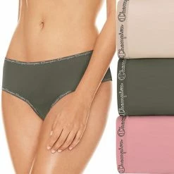 Women's Champion® 3-Pack Microfiber Hipster Panty Set CH41M3 A2ve Blue Red -Champion shop unnamed file 2186