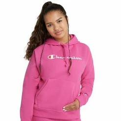 Women's Champion® Powerblend Relaxed Fleece Hoodie Creative Mauve 10 Women's Champion® Powerblend Relaxed Fleece Hoodie Creative Mauve -Champion shop unnamed file 219