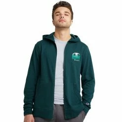 Men's Champion® Graphic Zip-Up Hoodie Bright Royal -Champion shop unnamed file 2243