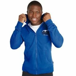 Men's Champion® Graphic Zip-Up Hoodie Bright Royal -Champion shop unnamed file 2244