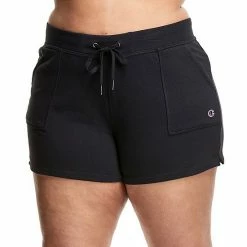 Plus Size Champion® Campus French Terry Shorts Black 4 Plus Size Champion® Campus French Terry Shorts Black -Champion shop unnamed file 2247