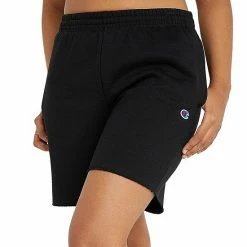 Women's Champion® Powerblend Fleece Shorts Blue Jay