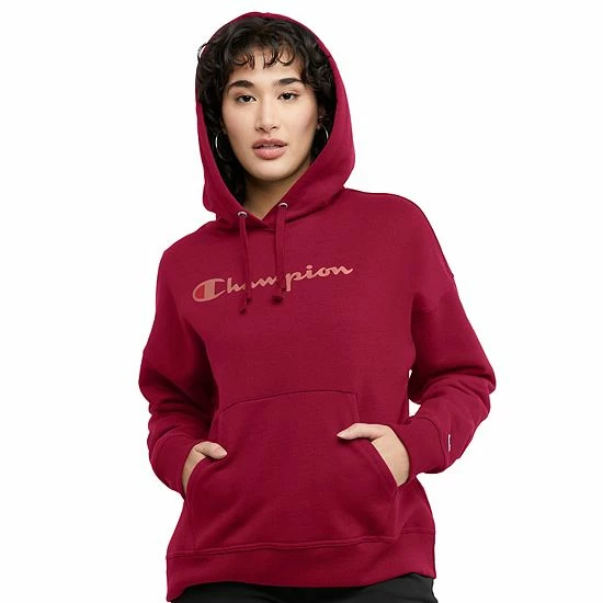 Women's Champion® Powerblend Relaxed Fleece Hoodie Creative Mauve Women's Champion® Powerblend Relaxed Fleece Hoodie Creative Mauve -Champion shop unnamed file 227