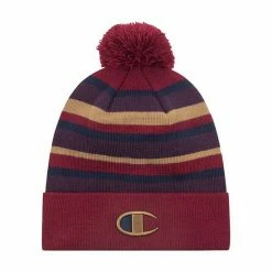 Men's Champion® Wells Cuff Pom Beanie Blue -Champion shop unnamed file 2295