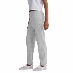 Women's Champion® Powerblend Boyfriend Fleece Sweatpants Black -Champion shop unnamed file 2303