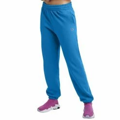 Women's Champion® Powerblend Boyfriend Fleece Sweatpants Black -Champion shop unnamed file 2305