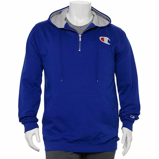 Big & Tall Champion® 1/4-Zip Hoodie Red Big & Tall Champion® 1/4-Zip Hoodie Red -Champion shop unnamed file 2321