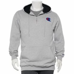 Big & Tall Champion® 1/4-Zip Hoodie Red 8 Big & Tall Champion® 1/4-Zip Hoodie Red -Champion shop unnamed file 2325