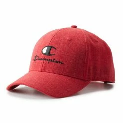 Men's Champion® Adjustable Hat Red -Champion shop unnamed file 2330