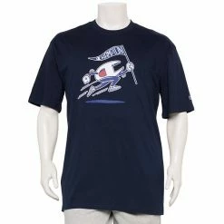 Big & Tall Champion® Animated Flag Post Graphic Tee Oxford Gray -Champion shop unnamed file 2342