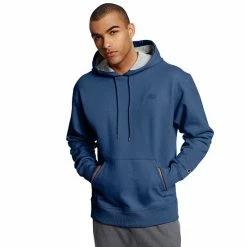 Men's Champion® Fleece Powerblend Hoodie Jetson Blue -Champion shop unnamed file 2402