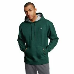 Men's Champion® Fleece Powerblend Hoodie Jetson Blue -Champion shop unnamed file 2407