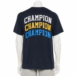 Men's Champion® Classic Graphic Tee Navy