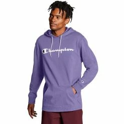 Men's Champion® Middleweight Jersey Hoodie Raisin Brown -Champion shop unnamed file 246