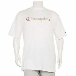Big & Tall Champion® Two-Tone Script Tee Oxford Gray -Champion shop unnamed file 2464