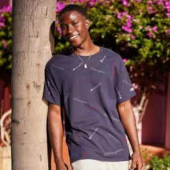 Men's Champion® Allover Print Tee Tossed Scr -Champion shop unnamed file 2470