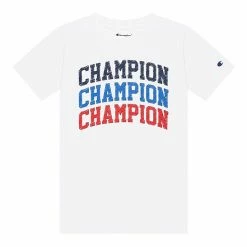 Boys 8-20 Champion® Triple Arch Tee Black
