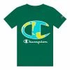 Boys 8-20 Champion® Earth C Logo Tee Oxford Heather