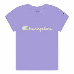 Girls 7-16 Champion® Signature Script Graphic Tee Lilac -Champion shop unnamed file 2543