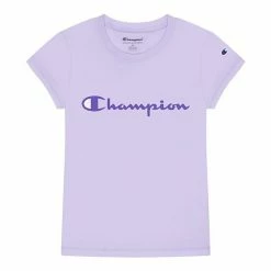 Girls 7-16 Champion® Signature Script Graphic Tee Lilac -Champion shop unnamed file 2544