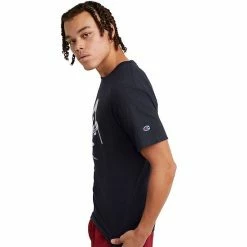 Men's Champion® Animated Flag Post Graphic Tee Oxford Gray -Champion shop unnamed file 2586