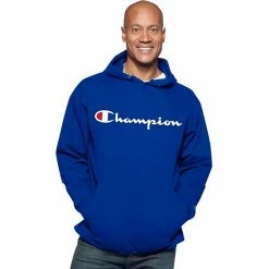 Big & Tall Champion® Powerblend Graphic Hoodie Forest Peak -Champion shop unnamed file 259