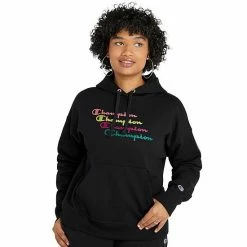 Women's Champion® Powerblend Relaxed Fleece Hoodie Fresh Teal