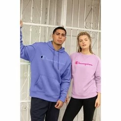 Women's Champion® Powerblend Fleece Boyfriend Sweatshirt Poppy Orange -Champion shop unnamed file 271