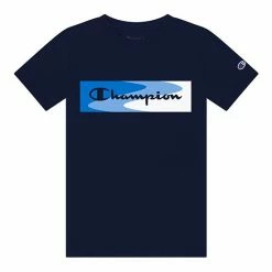 Boys 8-20 Champion® Wavy Box Script Tee Navy -Champion shop unnamed file 2757