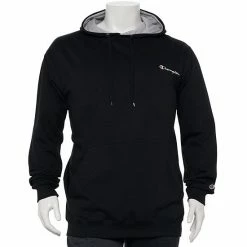 Big & Tall Champion® Script Hoodie Black 6 Big & Tall Champion® Script Hoodie Black -Champion shop unnamed file 2779