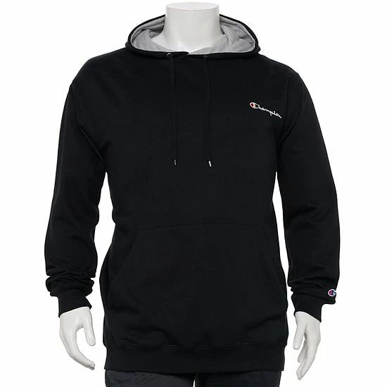 Big & Tall Champion® Script Hoodie Black Big & Tall Champion® Script Hoodie Black -Champion shop unnamed file 2779