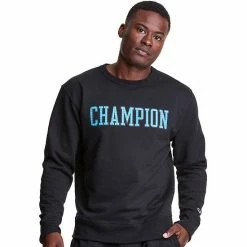 Men's Champion® Powerblend Fleece Sweatshirt Oatmeal Heather