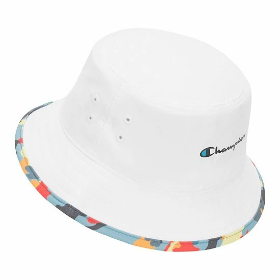 Men's Champion® Novelty Bucket Hat White 4 Men's Champion® Novelty Bucket Hat White - Image 2