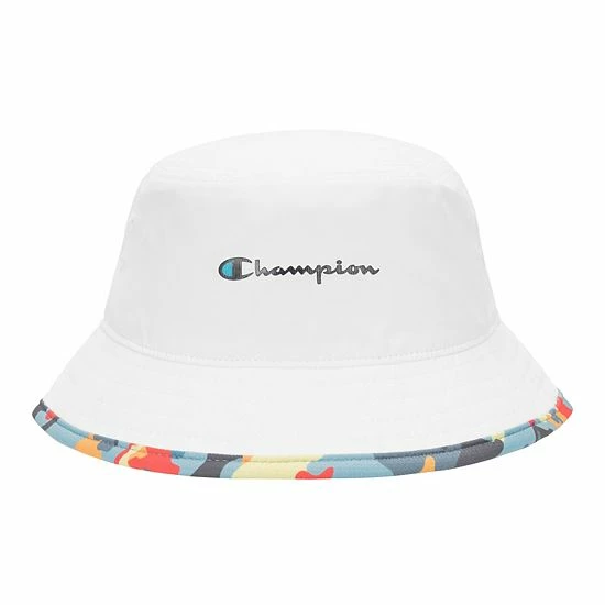 Men's Champion® Novelty Bucket Hat White 7 Men's Champion® Novelty Bucket Hat White - Image 5