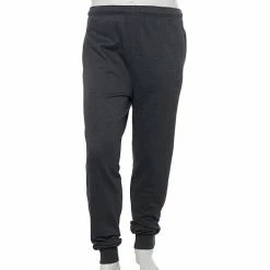 Big & Tall Champion® Fleece Pants Black